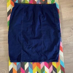 Denim Pencil Jean Skirt